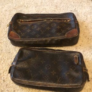 2 Louis Vuitton Clutches (NEED WORK)